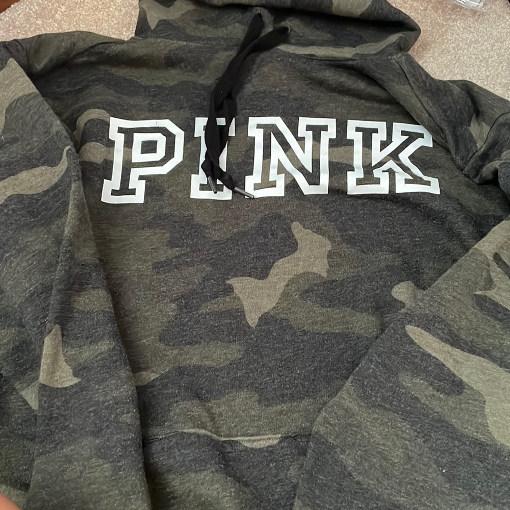 Pink pullover size small